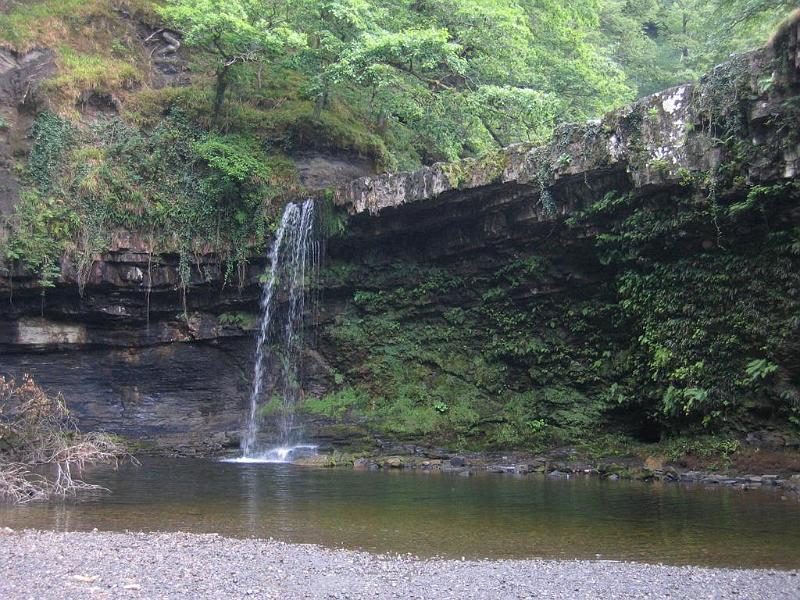 1_SgwdGwladys.JPG - Sgwd Gwladys Waterfall bei Pontneddfechan